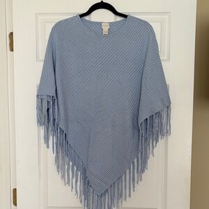 Chico's Powder Blue Knit Sweater Set with Turtleneck